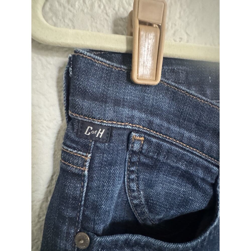 Citizens of Humanity Jeans Womens 26 Blue Dani Crop Straight Leg Cuffed #6327 - Picture 4 of 14
